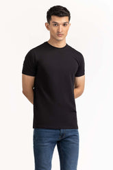Black Basic Tee TS-CNSJ23-205